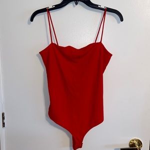 Red Bodysuit